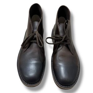 Clarks Shepton Chukka Boots Leather Ankle Shoes Men’s Size 9.5